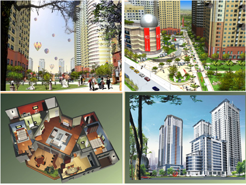 Hạ tầng, quy hoạch của Dự án khu nhà ở cao tầng Vinaconex Thảo Điền | 1